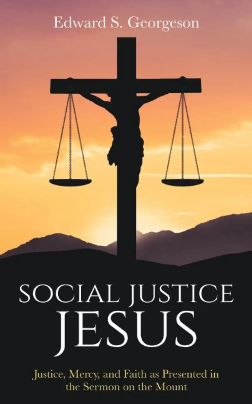 SOCIAL JUSTICE JESUS - LARGE PRINT Cover Image